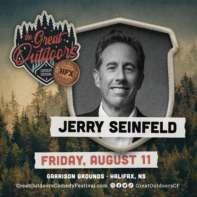 Jerry Seinfeld to Open Halifax's Great Outdoors Comedy Festival │ Exclaim!