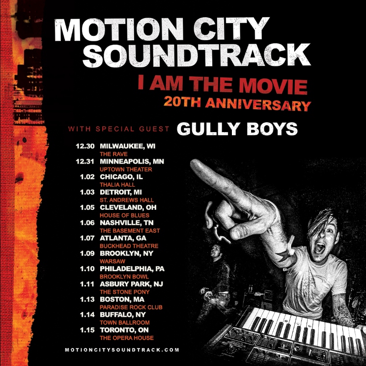 Motion City Soundtrack Plot 'I Am the Movie' 20th