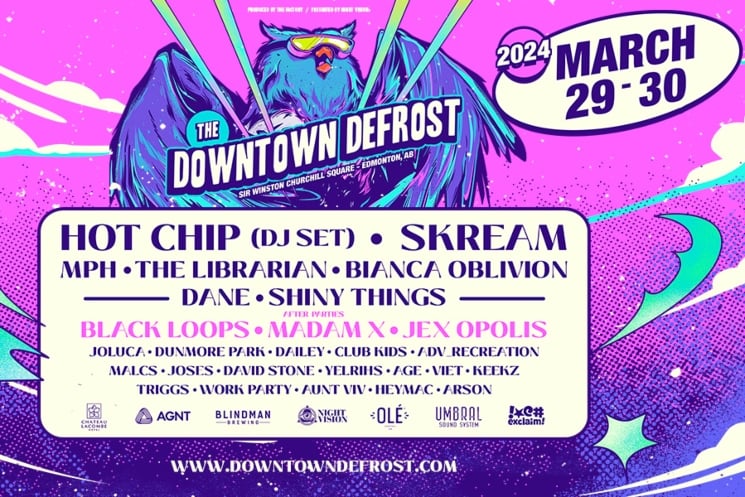 Edmonton S Downtown Defrost Welcomes Hot Chip Skream The Librarian   Downtown Defrost 2024 