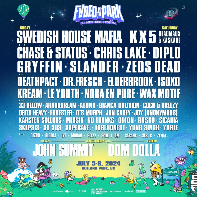 FVDED in the Park Gets Swedish House Mafia, deadmau5, Kaskade, Aluna