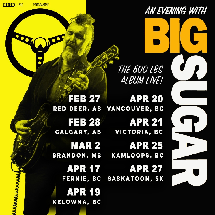 Big Sugar Bring '500 Pounds' to Western Canada on Tour │ Exclaim!