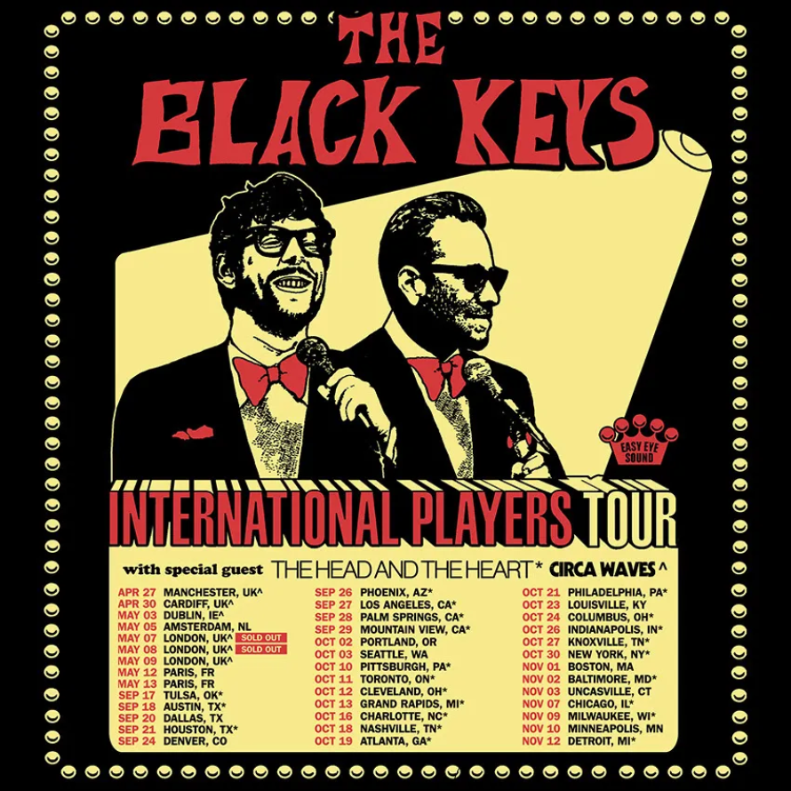 The Black Keys Plot International Players Tour │ Exclaim!