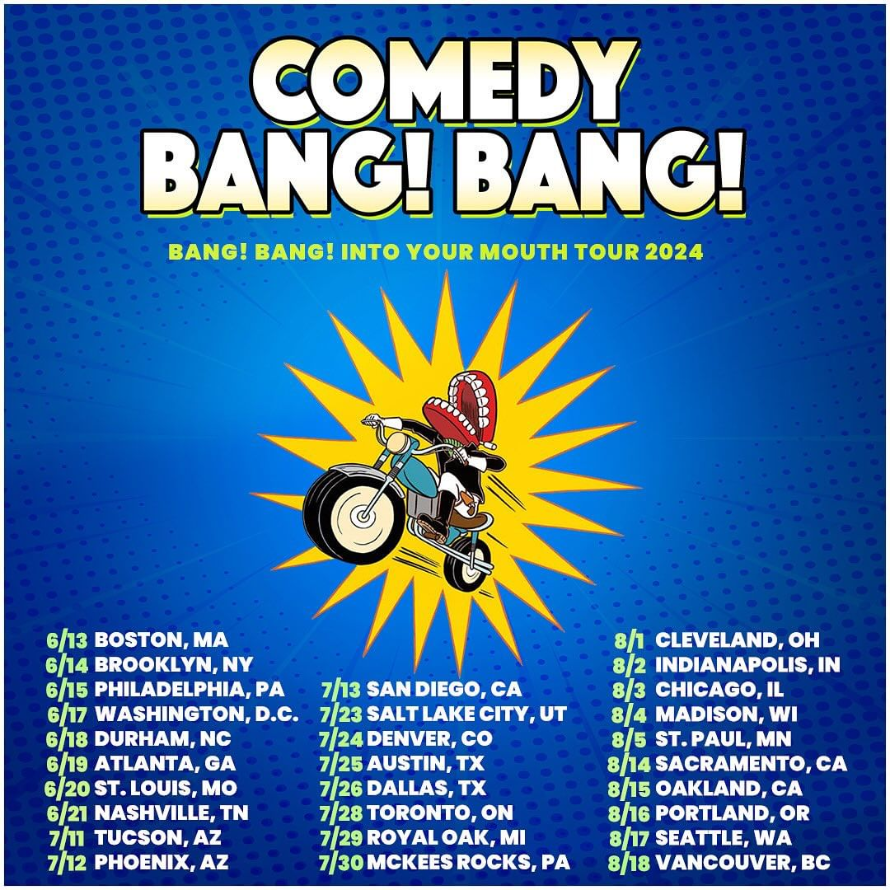 Scott Aukerman and Paul F. Tompkins Announce Bang! Bang!' North