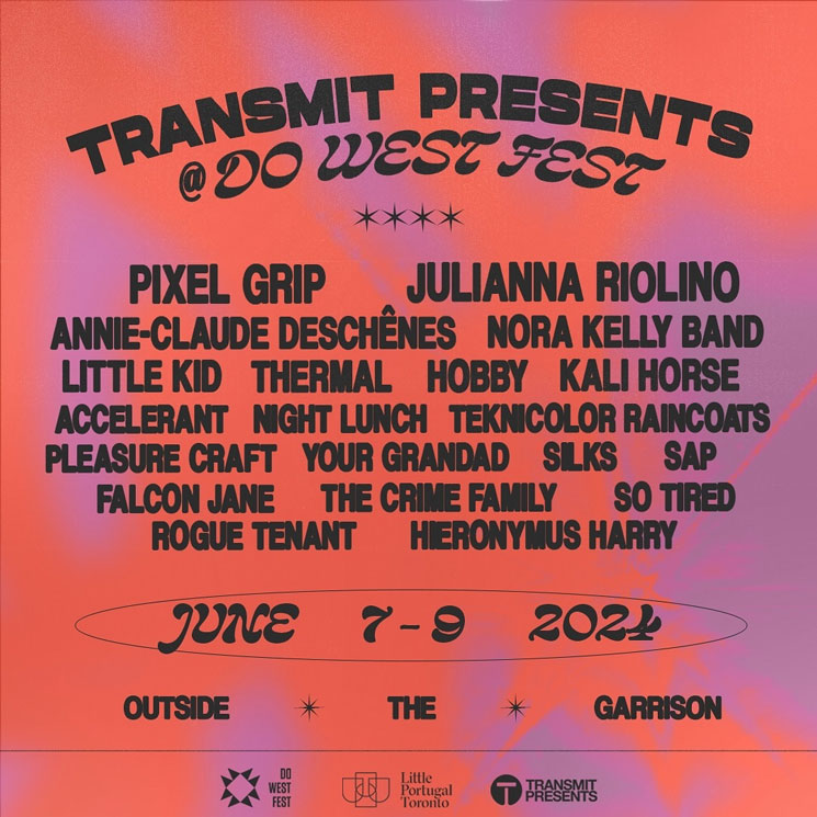 Transmit Presents obtient Pixel Grip, Julianna Riolino pour le Do West Fest 2024 de Toronto