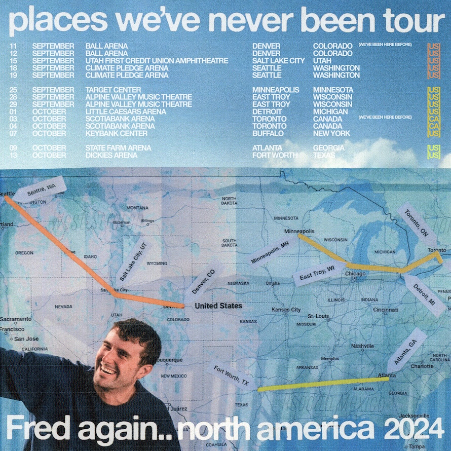 Fred again.. Announces North American Tour │ Exclaim!