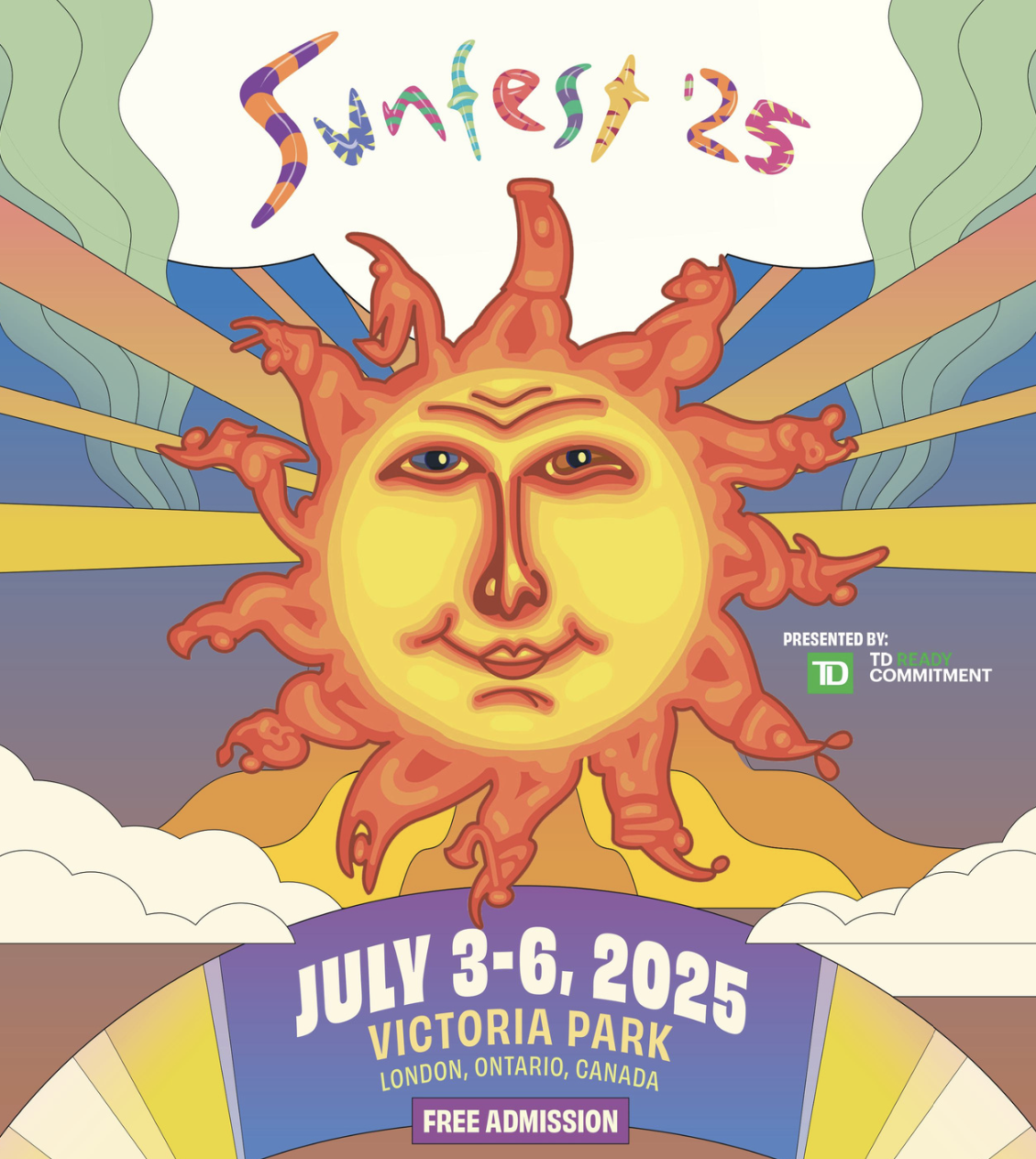 London Sunfest는 Sun Producers, Amanda Rheume 등 2025 년 조정을 발표했습니다.