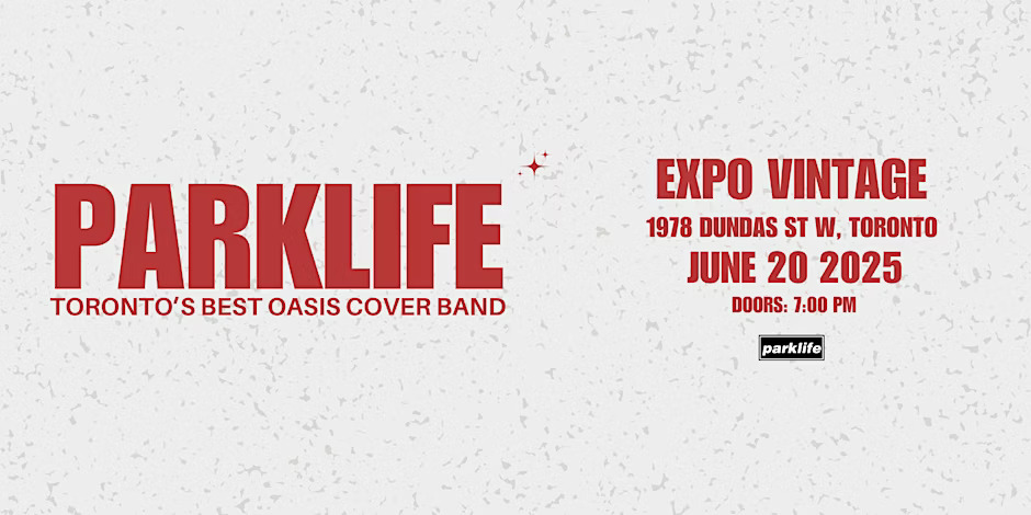 Deanna Petcoff 오아시스 커버 밴드 Parklife Book Toronto Gig │ heped!