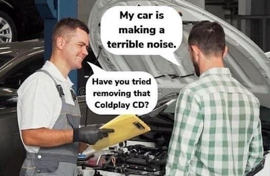 I Brought My Mistress to the Coldplay Show and All I Got Were These