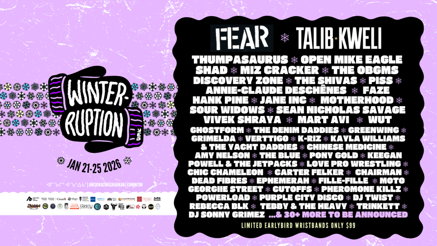 Winterruddion Yegは恐怖を得る、2026年版のTalib Kweli
