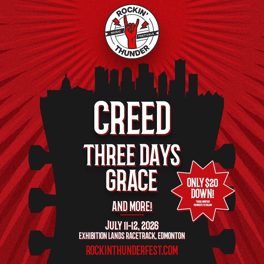 Edmonton Rocks Cd Edmonton's Rockin' Thunder Music Festival Announces Creed and Three ...
