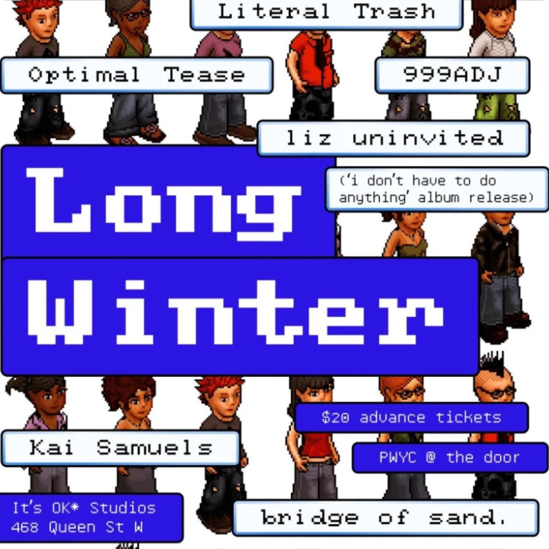 Kai Samuels, liz uninvited & Bridge of Sand: Toronto Concerts – January 2026 Kai Samuels, liz uninvited & Bridge of Sand: Toronto Concerts – January 2026