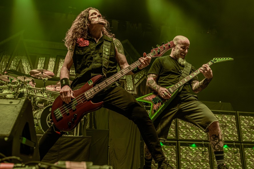 Anthrax Performing Live in Edmonton