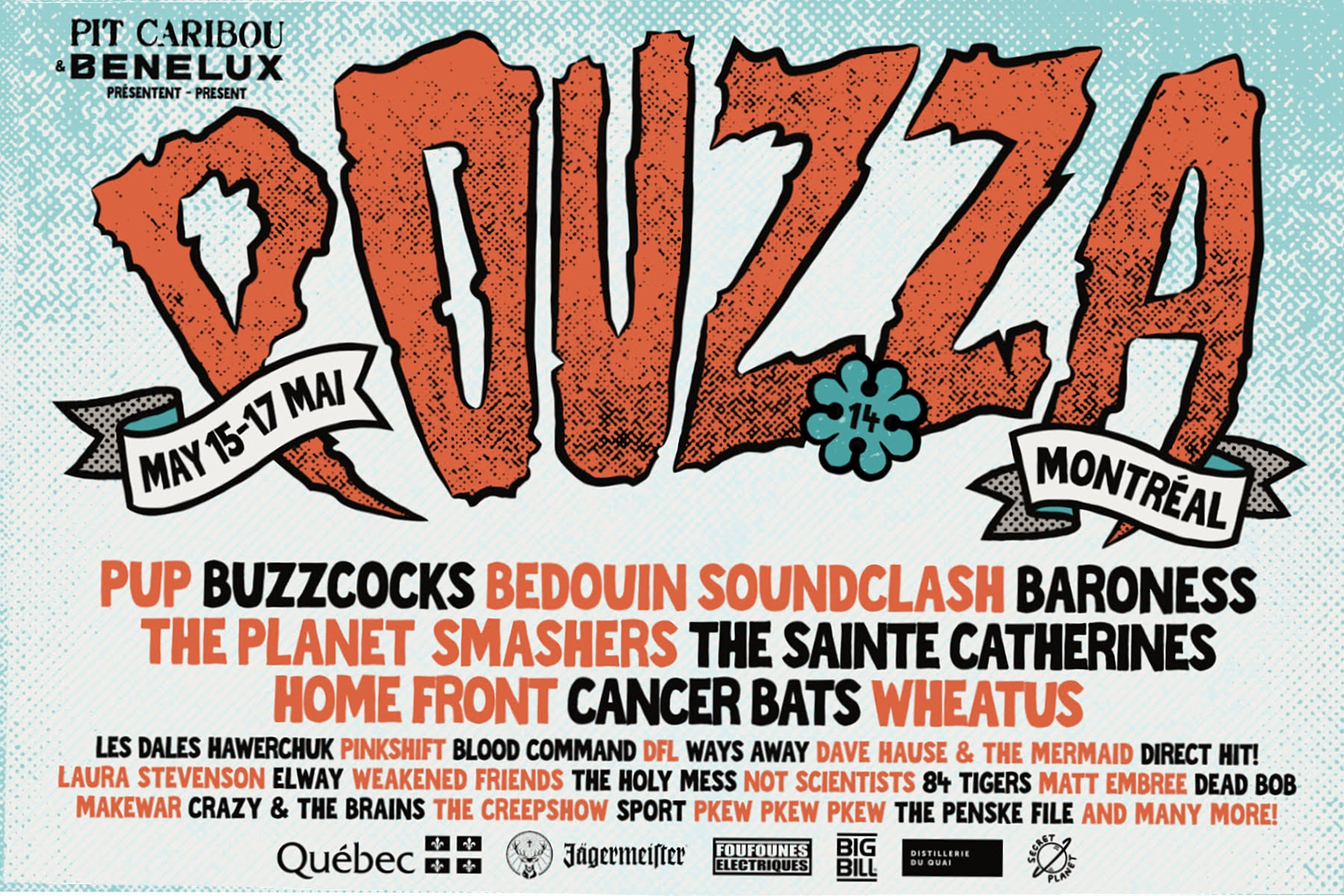 PUP, Buzzcocks, Cancer Bats, Home Front Tapped for Pouzza Fest 2026 │ Exclaim!