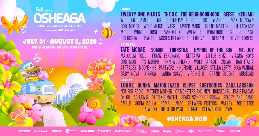 The xx, Geese, Lorde, Turnstile Lead Osheaga 2026 Lineup │ Exclaim!