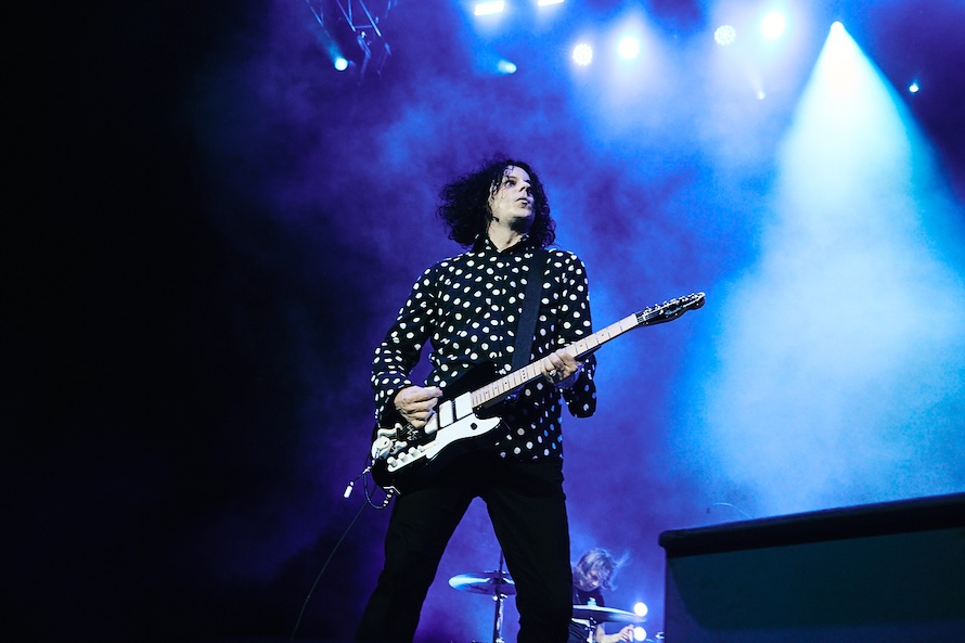 Jack White performing during the Toronto concert at RBC Amphitheatre